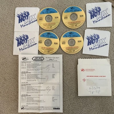Hot Mix RADIO SHOW 9907 Janet Jackson Britney Spears  Cher 4 CD DJ REMIXES Promo - Image 1 of 4