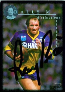 Signed 1995 Parramatta Eels NRL Dynamic Dally M Distinctions Card - Ray Price - Bild 1 von 3