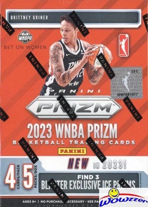 2023 Panini PRIZM WNBA Basketball EXCLUSIVE Sealed Blaster Box-ICE PRIZMS! - Image 1 of 1