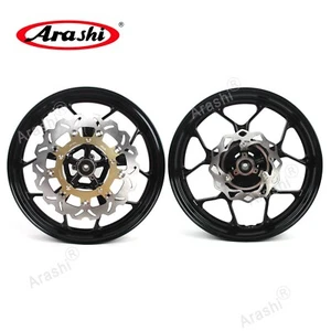 Llanta delantera trasera y rotor de disco de freno para Yamaha YZF R3 / ABS 2015 - 2023 - Imagen 1 de 9