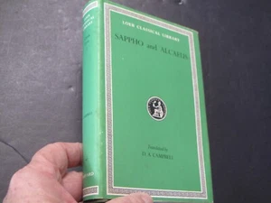 Greek Lyric Sappho and Alcaeus Vol I 1990 Loeb Classics Greek Authors Harvard - Foto 1 di 6