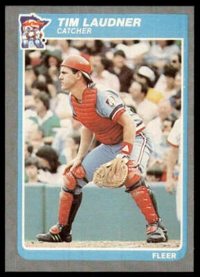 1985 Fleer #283 Tim Laudner - Image 1 of 2