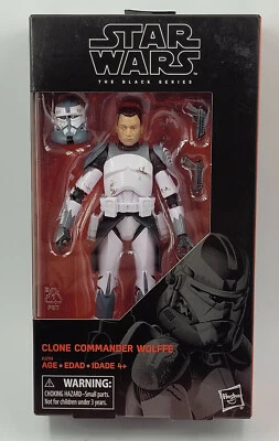 Star Wars Black Series 6" Inch Clone Commander Wolffe ( Exclusive ) - image 1 of 2