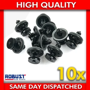 FOR VW GOLF MK4 MK5 PASSAT TOURAN DOOR CARD PANEL TRIM CLIPS INTERIOR X10 - Picture 1 of 8