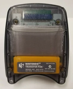 Nintendo 64 Transfer Pak NUS-019 N64 gris Game Boy - Imagen 1 de 8