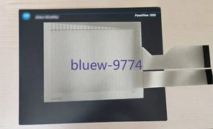 Panelview 1000 2711-T10C8 2711-T10C8L1 Touch Screen Digitizer Glass + Cover - Picture 1 of 5
