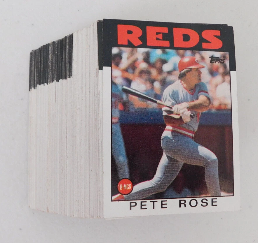 1986 TOPPS BASEBALL CARDS YOU PICK YOUR CARD COMPLETE YOUR SET #1-200 (item#E60) - Image 1 of 1