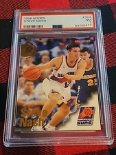 1996 Hoops Steve Nash Rookie Card PSA 7 NM