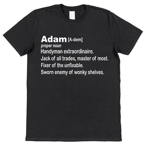 Personalisiertes T-Shirt Handwerker Definition individuelles Geschenk für Odd Job Mann Zum Selbermachen Liebhaber - Bild 1 von 5