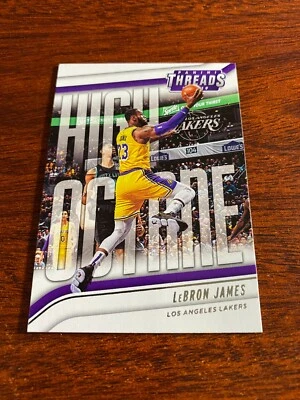 2018-19 Panini Threads High Octane #5 LeBron James - Image 1 of 2