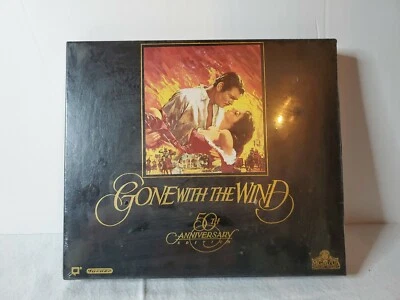 Gone With the Wind 50th Anniversary 2 VHS Tapes Boxed Set sealed  - Image 1 of 4