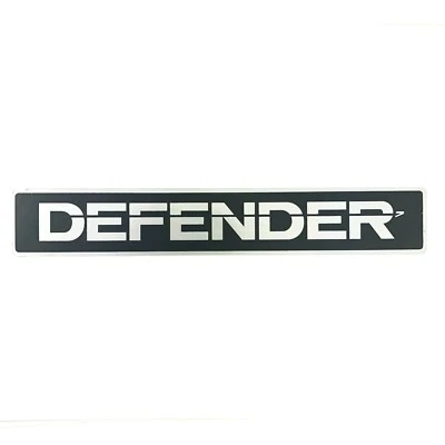 Land Rover Defender 90 110 Front Hood Name Decal Tape Genuine BTR1045 - Image 1 of 4