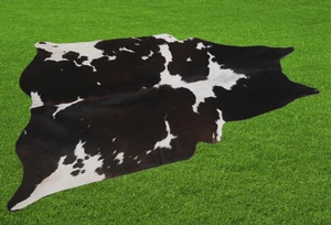 100% New Cowhide Rugs Area Cow Skin Leather (51" x 45") Cow hide SA-319 - Picture 1 of 3