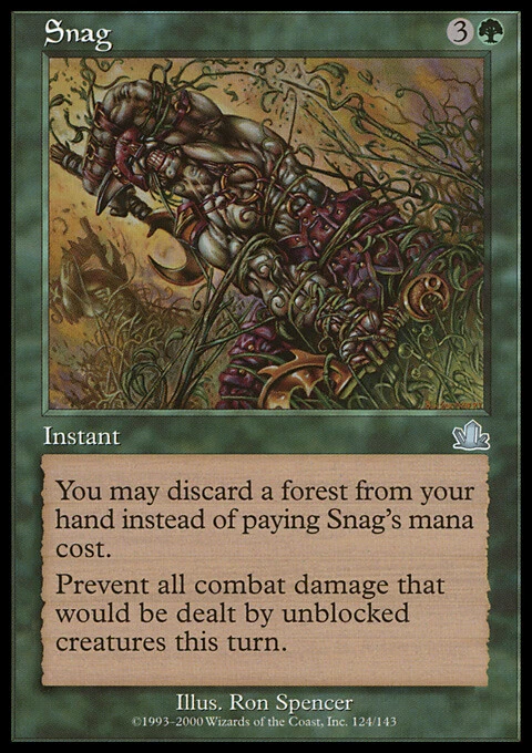 MTG Magic the Gathering Snag (124/144) Prophecy LP - Image 1 of 1