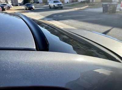GLOSS Black Rear Glass Wing Lip Splitter ROOF Lid SPOILER FOR ACURA RL 1996-2004 - Image 1 of 4