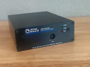 Atlas Sound TSD-PA20VG 20W Commercial Public Amplifier - Picture 1 of 2
