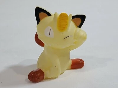 Pokemon Finger Puppet Meowth 1997 figura atraparlos a todos Nintendo Bandai Foto 1 de 3