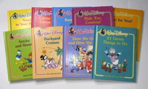 VTG Lot of Nine Walt Disney Hardcover Books 1984 - Picture 1 of 12