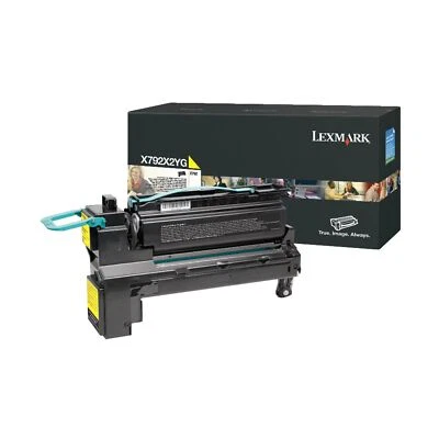 Lexmark X792 Yellow Extra High Yield Print Cartridge - Image 1 of 4