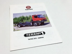 2000 Tatra 815 260R45 19 255 4x4.2/10T Informationsblatt Broschüre - Bild 1 von 1