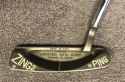 PING Zing 2 Single Karsten Flange Style Putter, LH, 36" All Original, VGC, 9-10 - Image 1 of 4