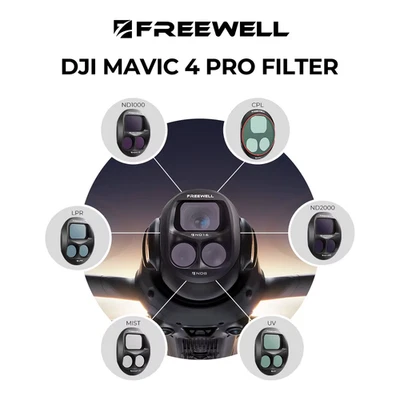 Single Drone Filters for DJI Mavic 4 Pro - CPL,UV,LPR,ND1000,ND2000,Glow Mist 1/ - Image 1 of 4