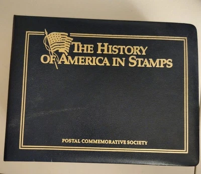 History Of America In Stamps Postal Commemorative Society-Complete Set-150 Cover - Image 1 of 4