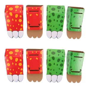  4 Pairs Cardboard Claw Toy for Kids Toddler Pretend Party Grabber Hands - Picture 1 of 12