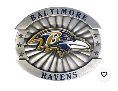 Siskiyou 2009 NFL Baltimore Ravens Belt Buckle NFL Free Shippin  - Image 1 of 2