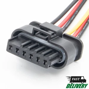 Connector for Hirschmann. Female. 6-PIN. 805-124-521 - Picture 1 of 5