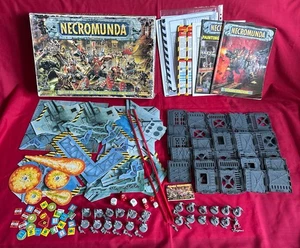 Necromunda Box Spiel 1995 sehr fast vollständig 1. Edition Warhammer 40k (U934) - Bild 1 von 13