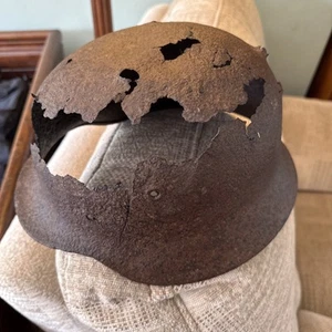 German Ww2 Relic Helmet Normandy - Picture 1 of 6