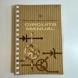 Motorola Semiconductor Circuits Manual 1964 Vintage Electronics - Imagen 1 de 8