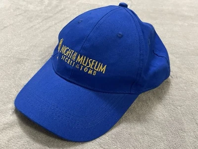 Noche en el Museo Secreto de la Tumba Sombrero Gorra Ajustable Azul Película Promo Nuevo con Etiquetas Foto 1 de 4