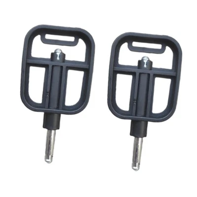 2 Piezas Niños Bebé Triciclo Pedales Niños Pequeños Triciclo Pedales Ciclismo Aire Libre Foto 1 de 4