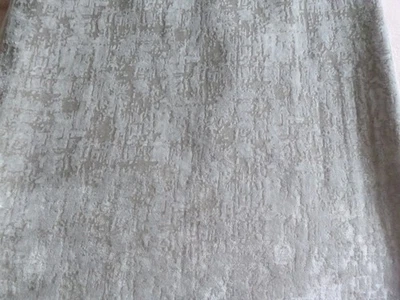 NEXT Silver Grey Chenille  Burnout Eyelet Curtains 53 x54" 135 x 137cm - Image 1 of 4