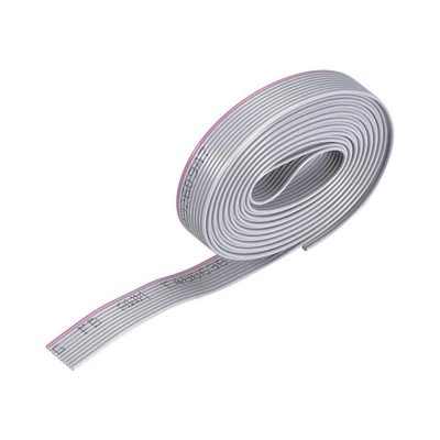Cable Cinta Alambre Plano IDC 2m/6.6pies Largo 1,00mm Paso 10 Pines gris - Imagen 1 de 4