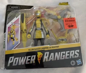 NEW Power Rangers Beast Morphers Yellow Ranger + Morphin Jax BeastBot - Picture 1 of 3