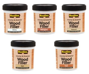 Rustins Acrylic Wood Filler Fast Drying Ready to Use Flexible 250ml - Picture 1 of 8