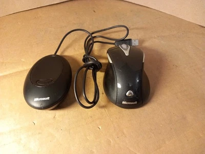 MICROSOFT WIRELESS LASER MOUSE 5000 V1.0 1085 + RECEIVER - Image 1 of 4