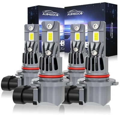 For Chevrolet S10 1998 - 2002 2003 6000K LED Headlight High+Low Bulbs Combo kit - Image 1 of 4