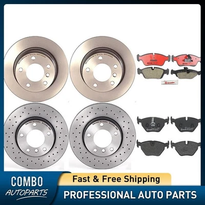 布雷博前后盘式制动垫套装盘式制动转子适用于宝马 Z4 2003 - 2005 — 第 1/4 张图片