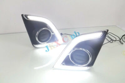 Lámpara antiniebla LED blanca DRL para ISUZU D-MAX 2016-2017 2 piezas Foto 1 de 4