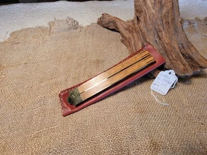Vintage antikes Lufkin-Lineal Nr. 7781, messinggebundenes Lineal - Bild 1 von 20