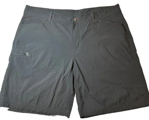 LL Bean Men’s Grey Shorts Nylon Spandex Outdoor Hiking Walking Sz 42 Gorpcore - Picture 1 of 10