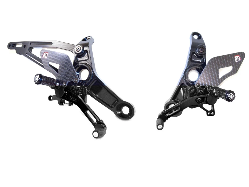 Ducabike Ducati Monster 821 1200 Rearsets - Black-Black - Изображение 1 из 1