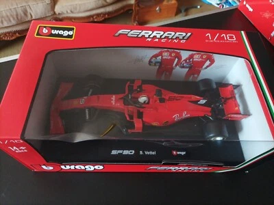 F1 Ferrari SF90  S. Vettel  1/18 Burago  - Immagine 1 di 4