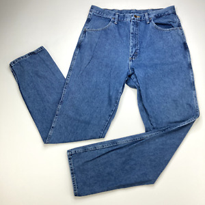Vintage Maverick Jeans Mens 36x36 Blue Denim Medium Wash Made In USA