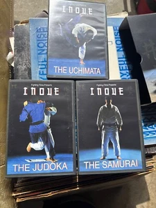 Kosei INOUE Fighting Films DVD Set The UCHIMATA The JUDOKA The SAMURAI - Picture 1 of 3