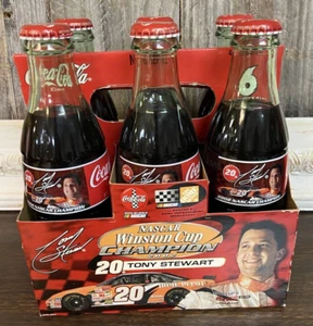 Botellas de Coca-Cola 2002 NASCAR Winston Cup Champion Tony Stewart paquete de 6 - Imagen 1 de 6